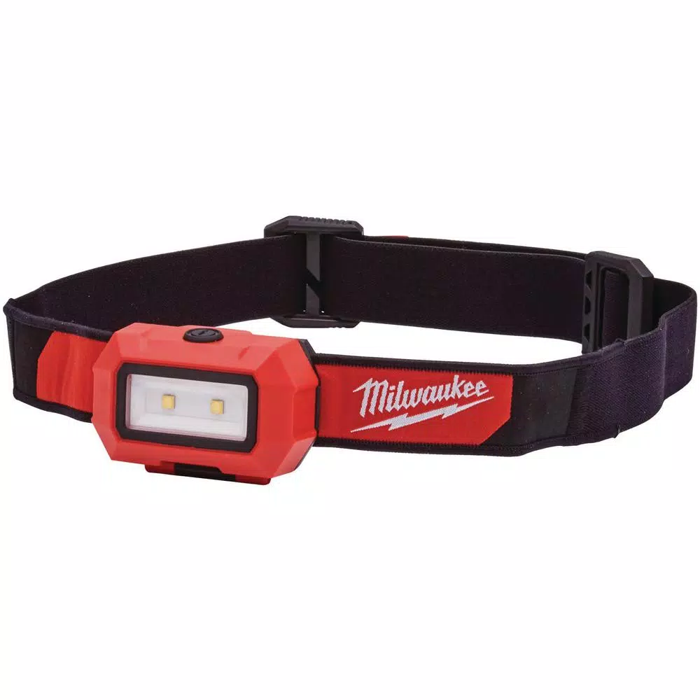 Milwaukee 350 Lumens LED Headlamp and#8211; XDC Depot