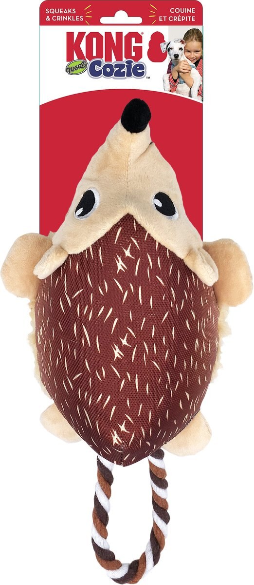 KONG Cozie Tuggz Hedgehog Dog Toy