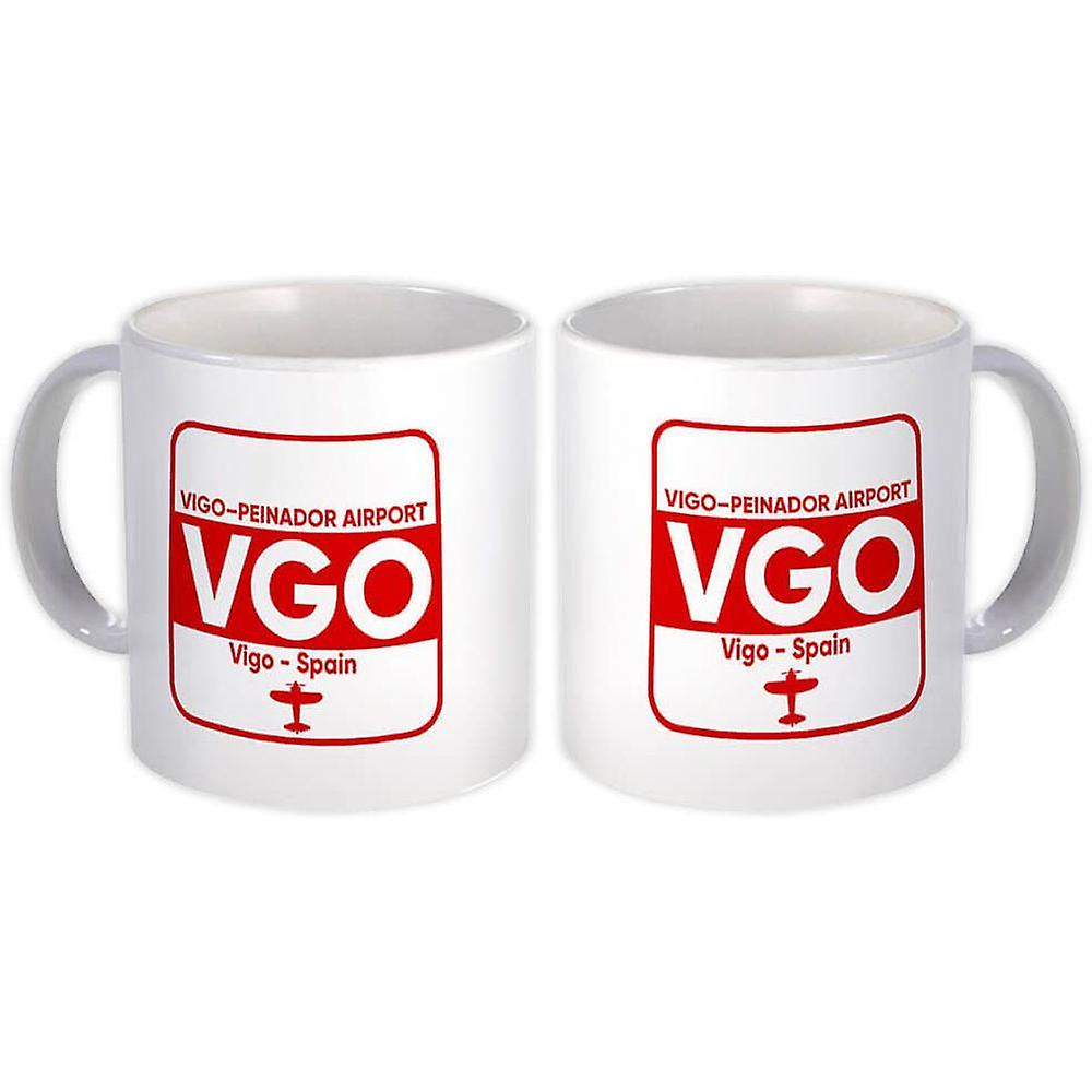 Gift Mug: Spain Vigo-Peinador Airport Vigo VGO Travel