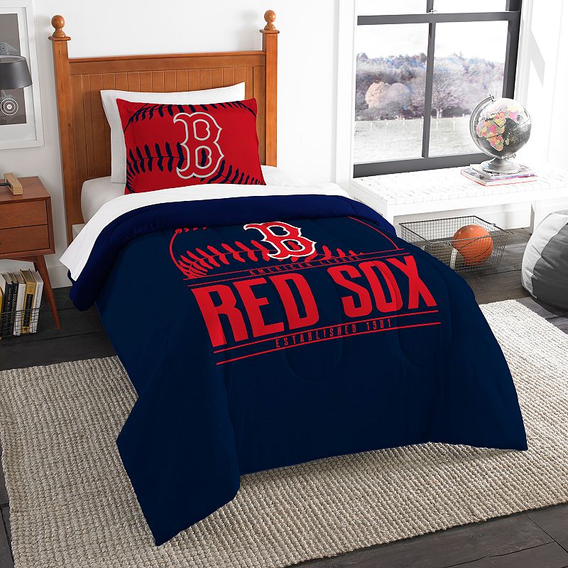 Boston Red Sox Grand Slam Twin Comforter Set by The Northwest