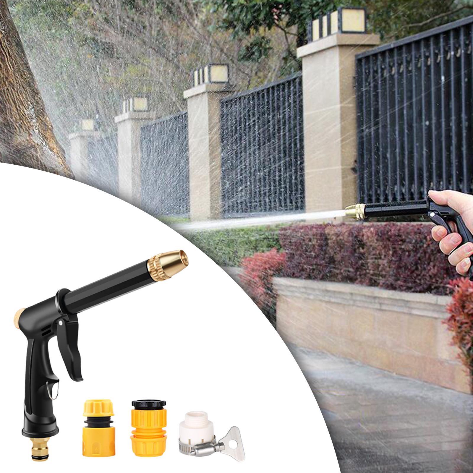 Garden Hose Water Sprayer 1/4 inch Quick Connector with Spray Nozzle Tips