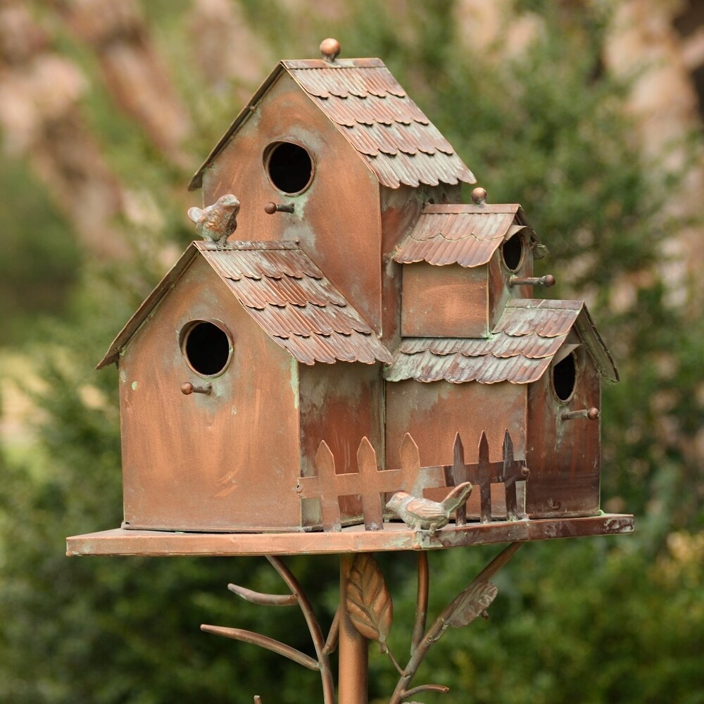 Country Style Iron Birdhouse \