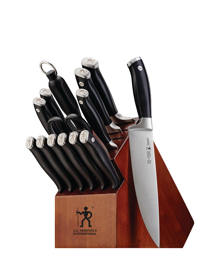 J.A. Henckels Forged Elite 15 Piece Knife Block Set