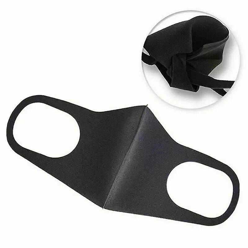 Strong and reusable face mask (black)