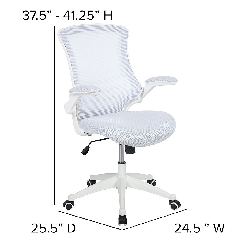 Flash Furniture Mid-Back Mesh Swivel Ergonomic Task Office Chair