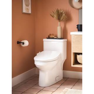 MOEN 3-Series Electric Bidet Seat for Elongated Toilets in White EB1000