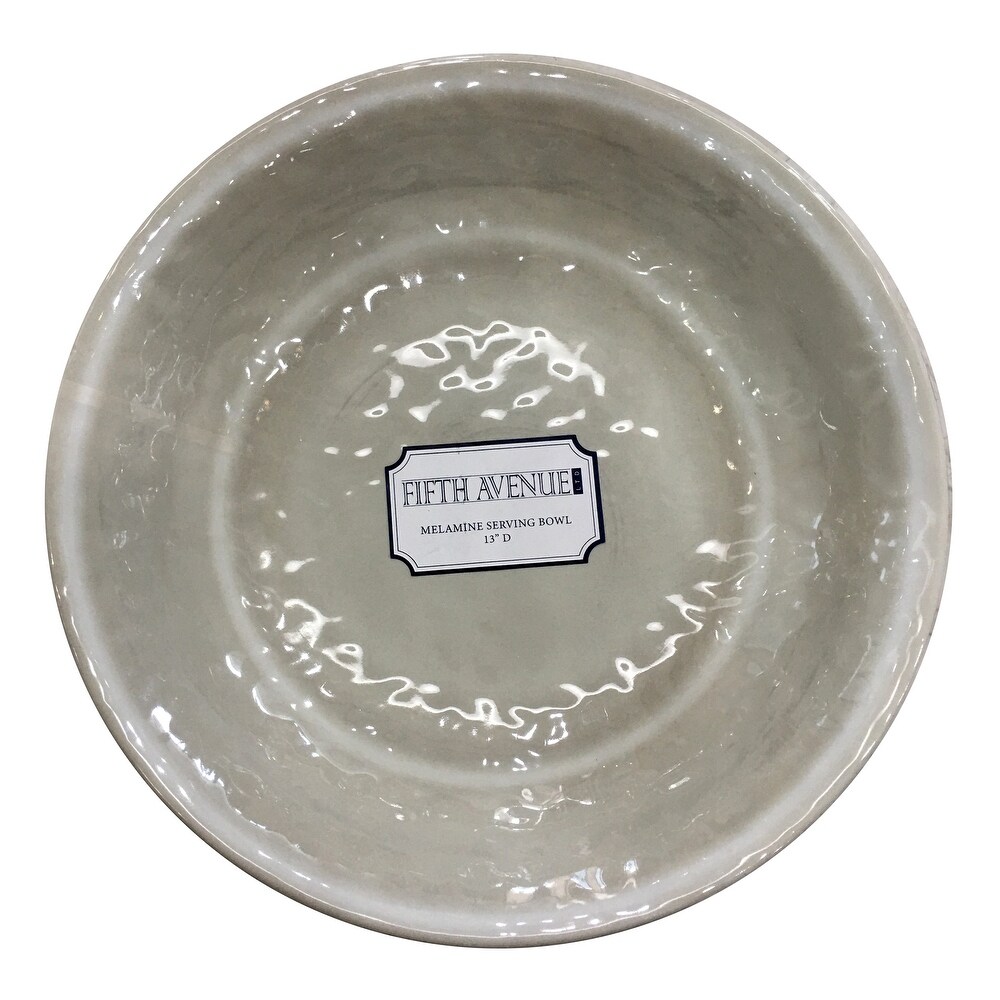 Fifth Avenue Melamine Serving Bowl   13\