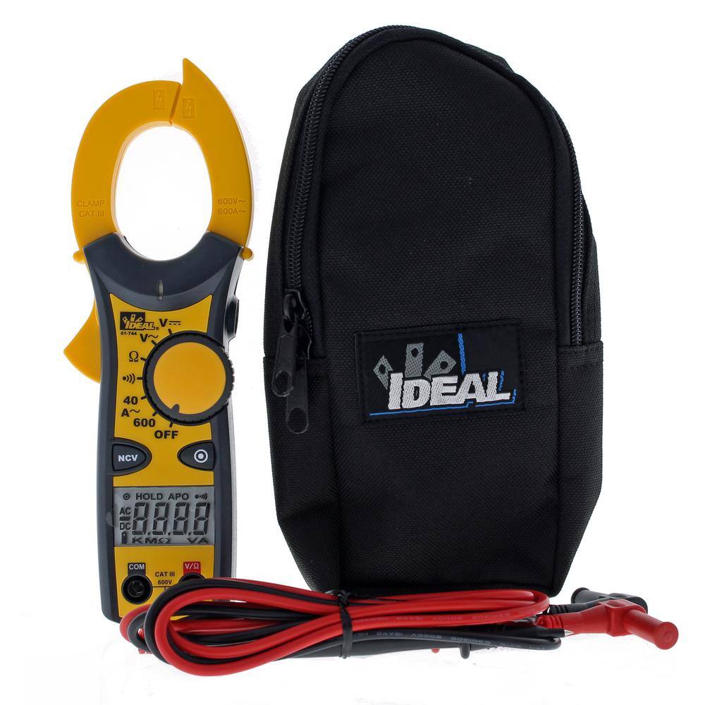 IDEAL Clamp Meter 600 Amp AC with NCV 61-744