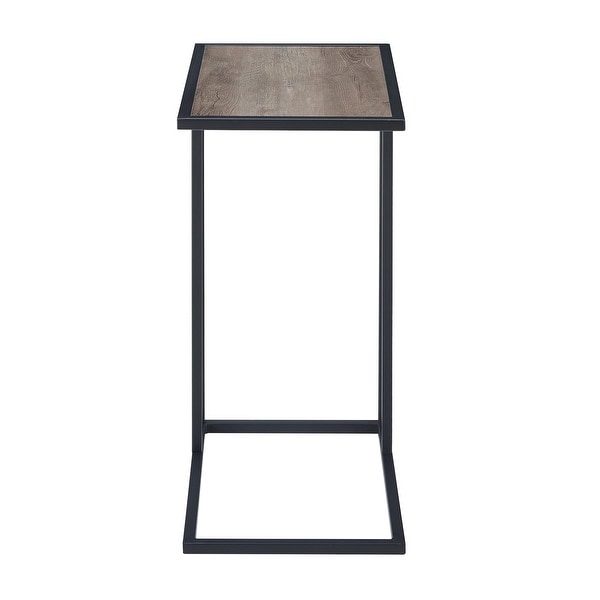 Middlebrook 20-inch Urban Industrial Asymmetrical C Side Table