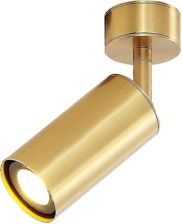 Led Ceiling Spotlight Ceiling Spotlights Reading Lamp， Bed Lamp Wall Sconce 360 Rotatable Gold Gu10