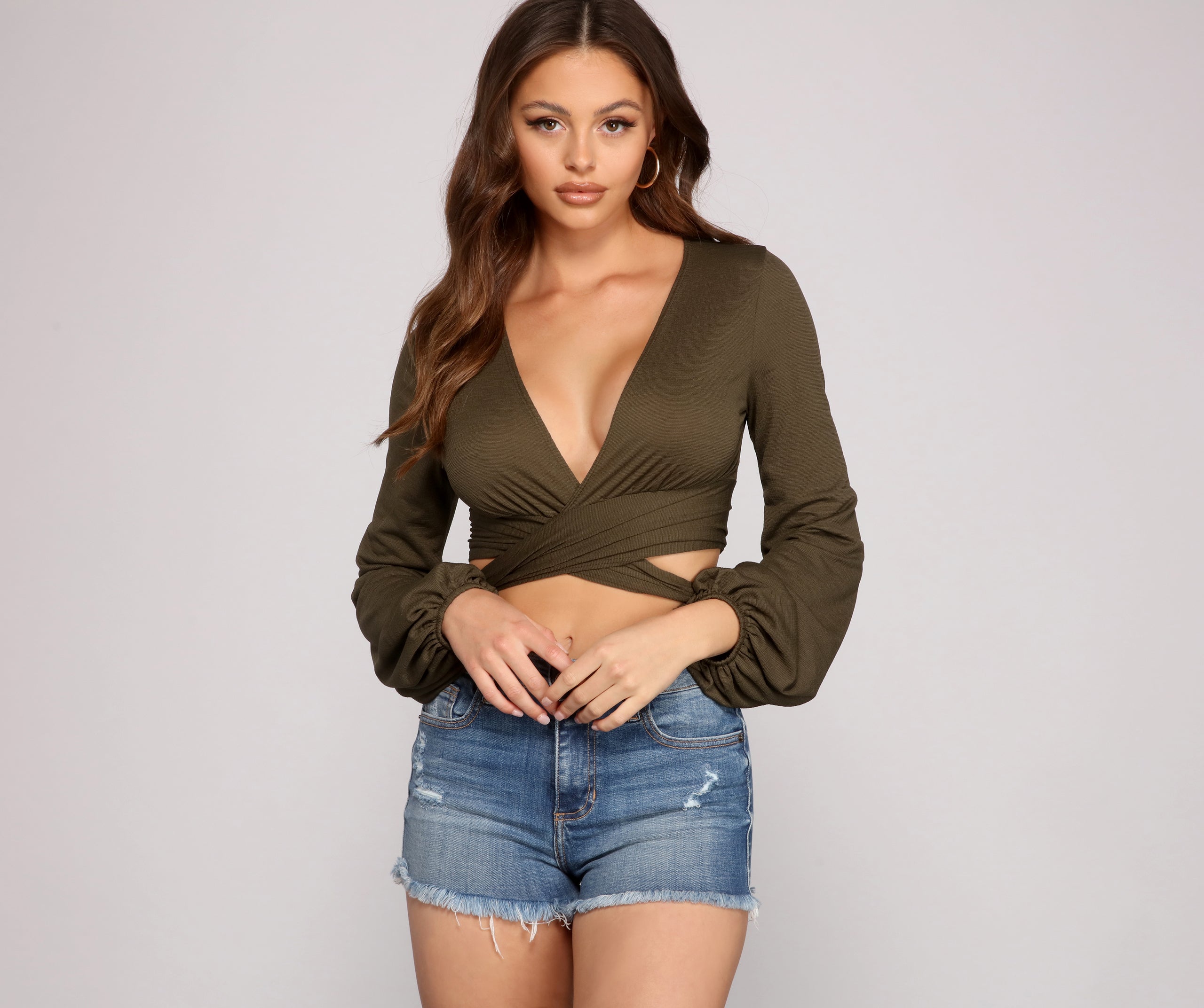 Boho Babe Tie-Front Top