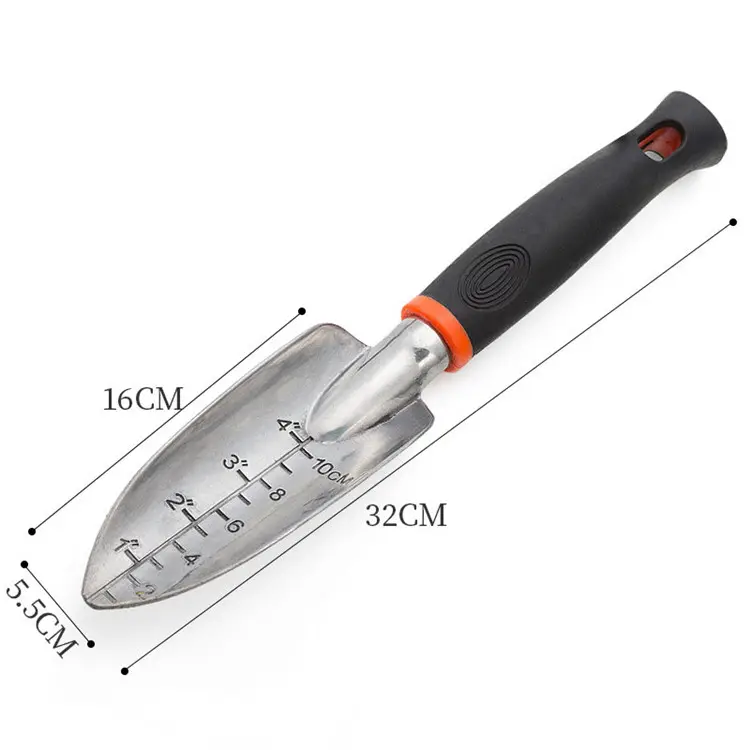 Wholesale Manual Tool Aluminum oy Home Portable Hand Tool Set PVC Plastic Handle Small Mini Garden Shovel Sets