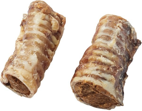 Bones and Chews Made in USA Peanut Butter Flavored Filled Trachea Dog Treats