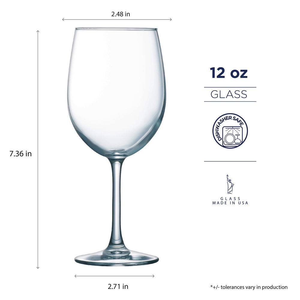 Luminarc Alto 12 oz. Goblet (Set of 12) N8766