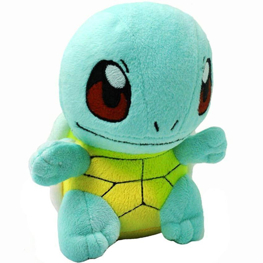 4PC Set Pokemon Plush Toys Pikachu Bulbasaur Squirtle Charmander Action Toy 6