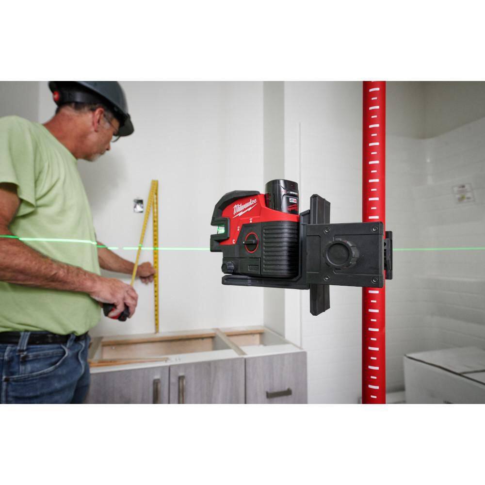 MW 12 ft. Telescoping Laser Level Pole 48-35-1511