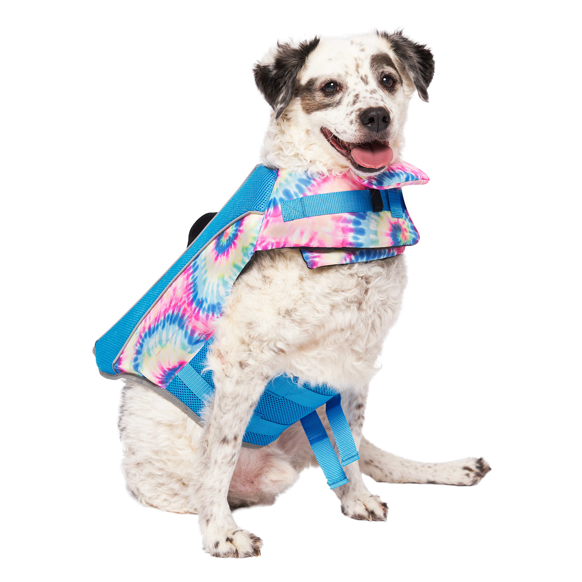 Canada Pooch Wave Rider Tie Dye Dog Life Vest， X-Small