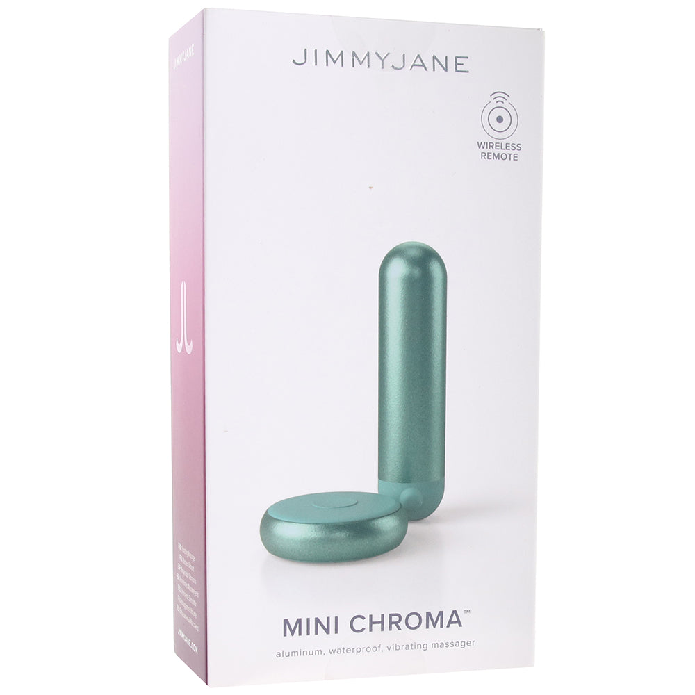 JimmyJane Mini Chroma Remote Bullet Vibe in Teal