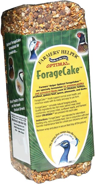 Farmers' Helper Optimal ForageCake Poultry Treat