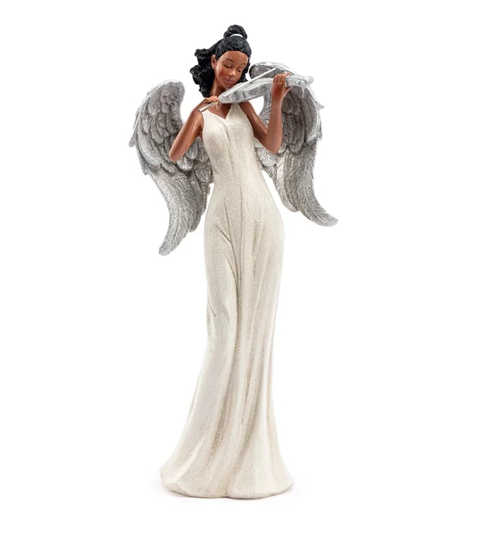 14 African American Angel Playing Violin