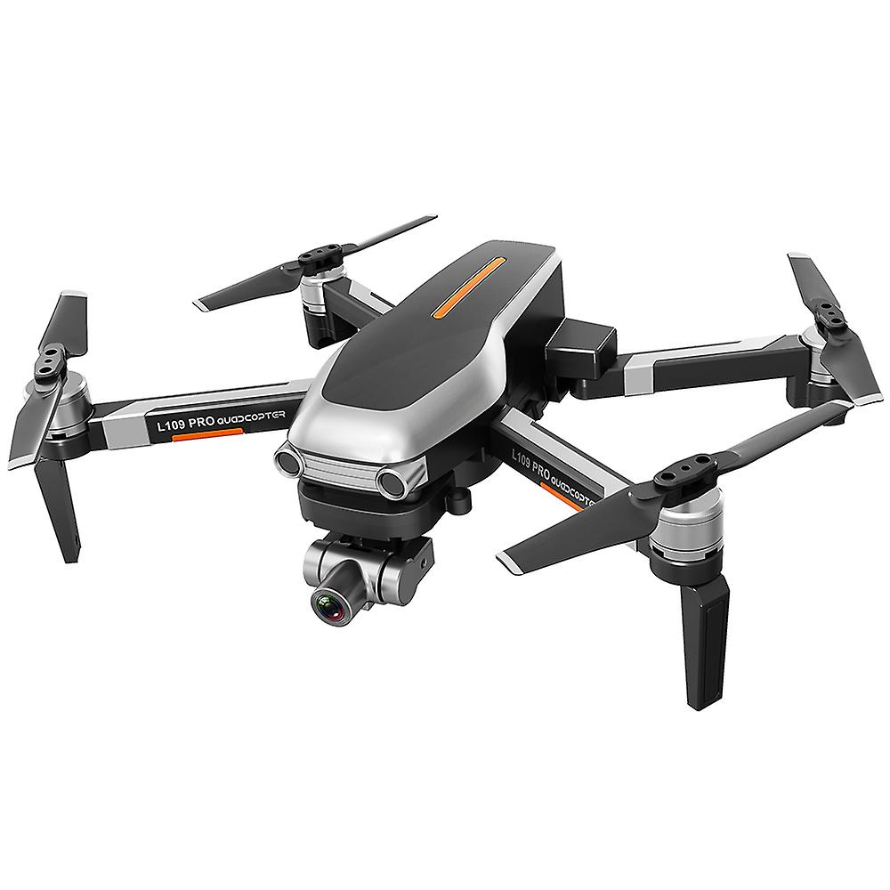 L109pro Gps 5g Wifi Fpv Drone With 4k Camera 3 Battery Black