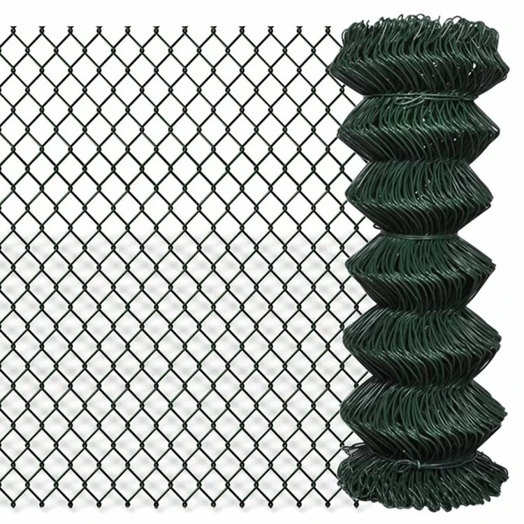 Low price galvanized chain link fence diamond wire mesh Factory Game Fence