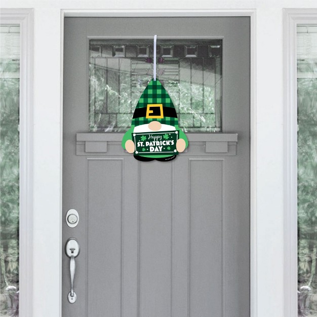 Big Dot Of Happiness Irish Gnomes Hanging Porch St Patrick s Day Party Outdoor Decorations Front Door Decor 1 Piece Sign