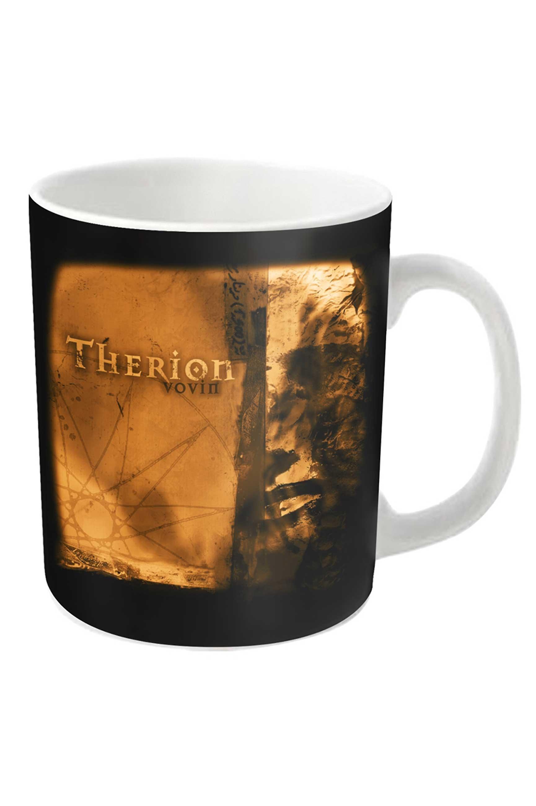 Therion Mug Vovin Band Logo new Official White Boxed