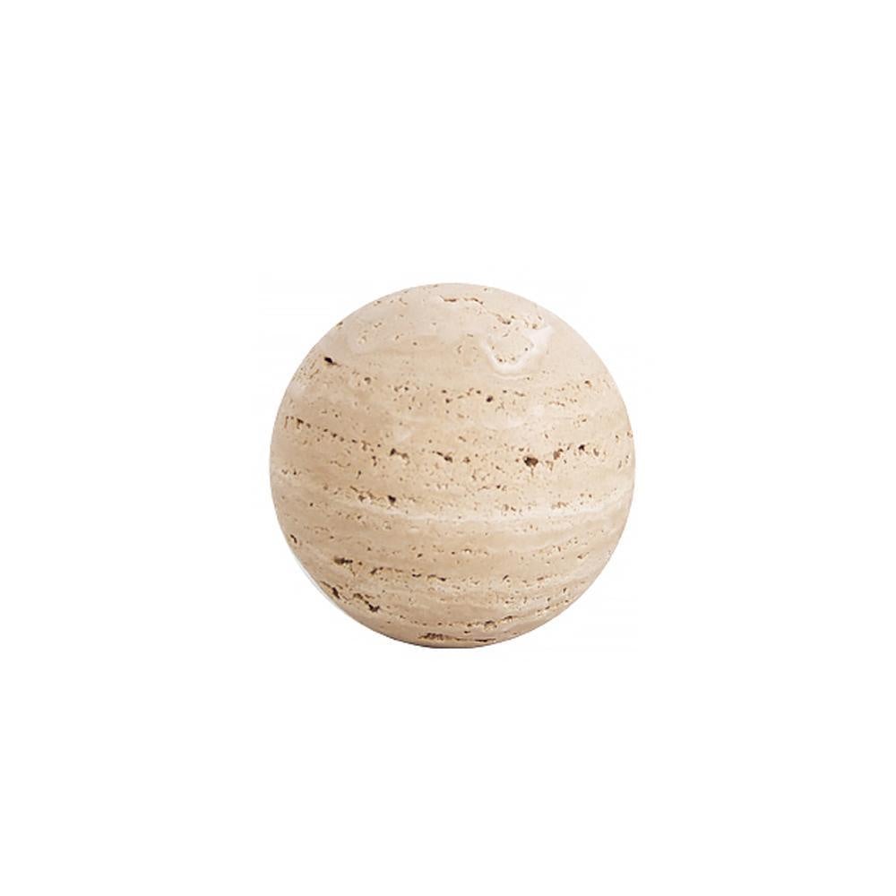 Pre Order 25 Days Delivery Beige Natural Stone Orb - Large Fb-T2017B