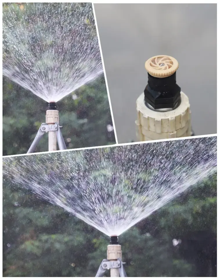 Garden irrigation nozzle 1/2 drip irrigation sprinkler 360 garden supplies small sprinkler