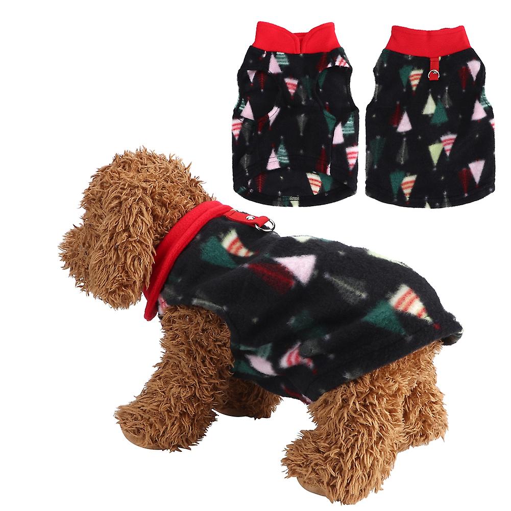 Winter Soft Warm Xmas Cute Dog Clothes Dress For Small Pet Dogs Puppy Jacket Clothing Outfitm