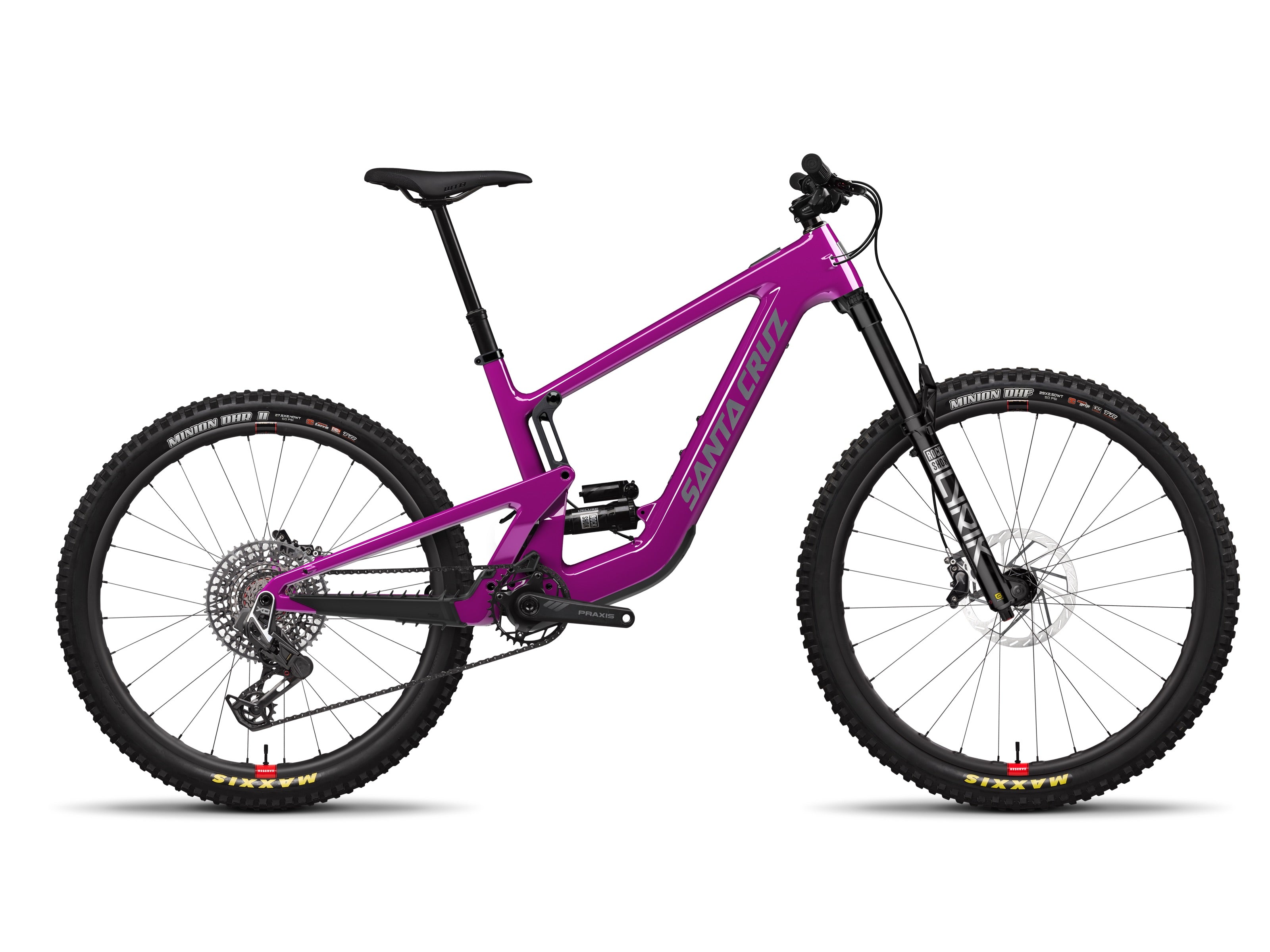 Santa Cruz Heckler SL Carbon CC MX - X0 AXS Reserve - Gloss Magenta - 2024