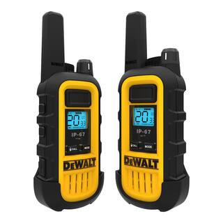 DW DXFRS300 Heavy-Duty 1-Watt Walkie Talkies (2-Pack) DXFRS300