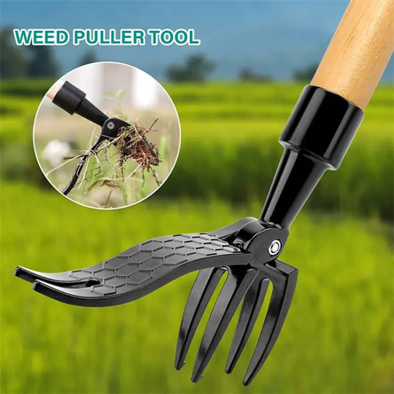 Upright Weed Puller Manual Weed Remover Hand Weeder Tool For Garden Gardening Hand Tools For Convenient Weed Removal Without