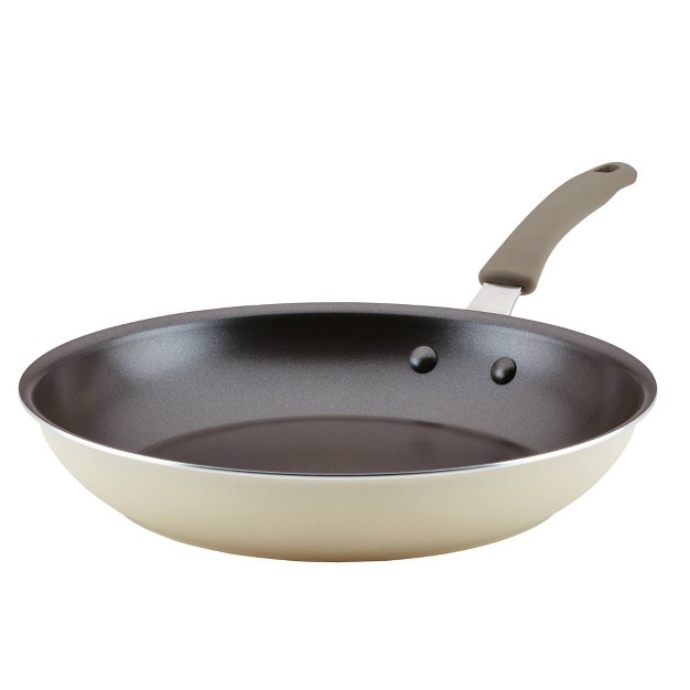 Aluminum Non stick Skillet Almond