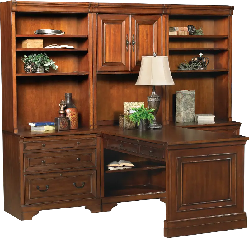 Richmond 7 Piece Home Office Desk with Hutch