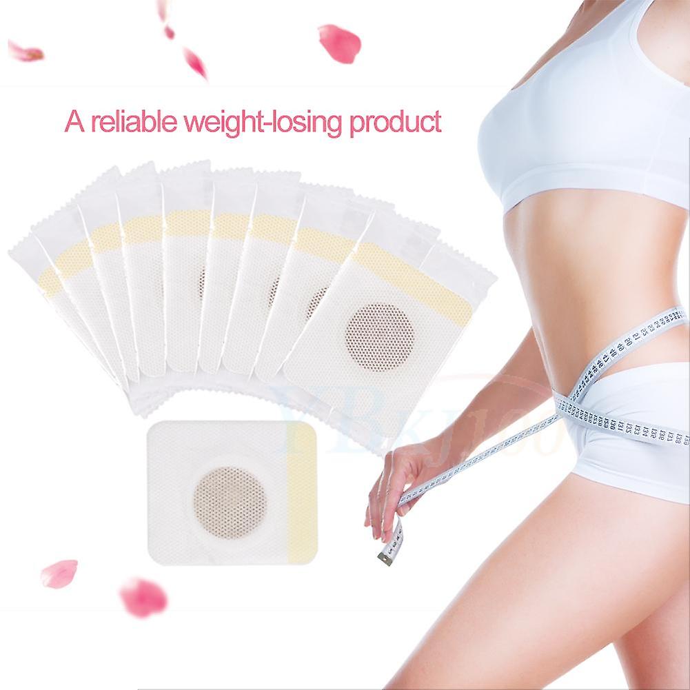 10pcs/box Slimming Patches Navel Stick Weight Losing Fat Burning Patch Pad Adhesive Sheet