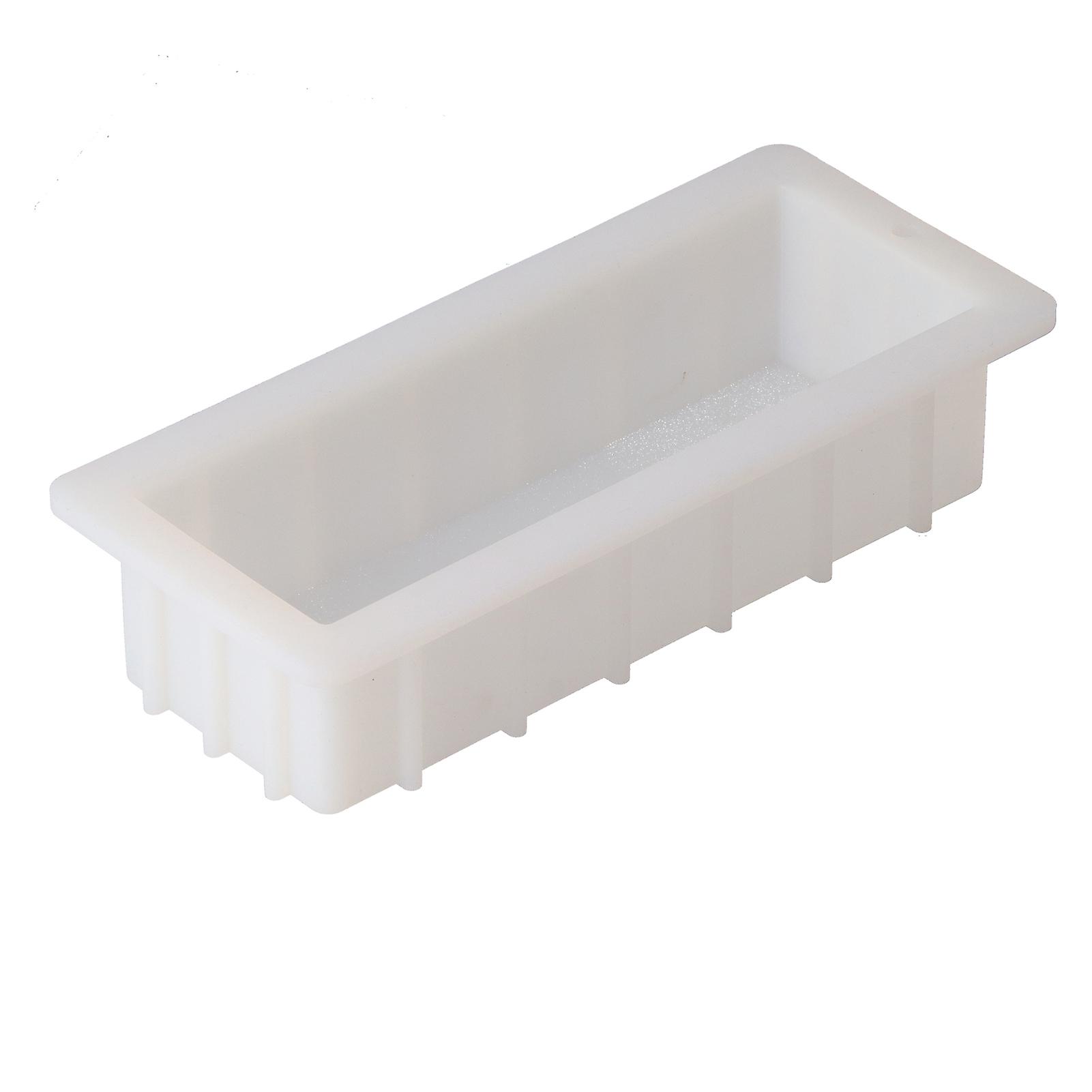 1400ml Silicone Soap Mold Nostick Reusable Rectangular Bread Mold For Home Bakery