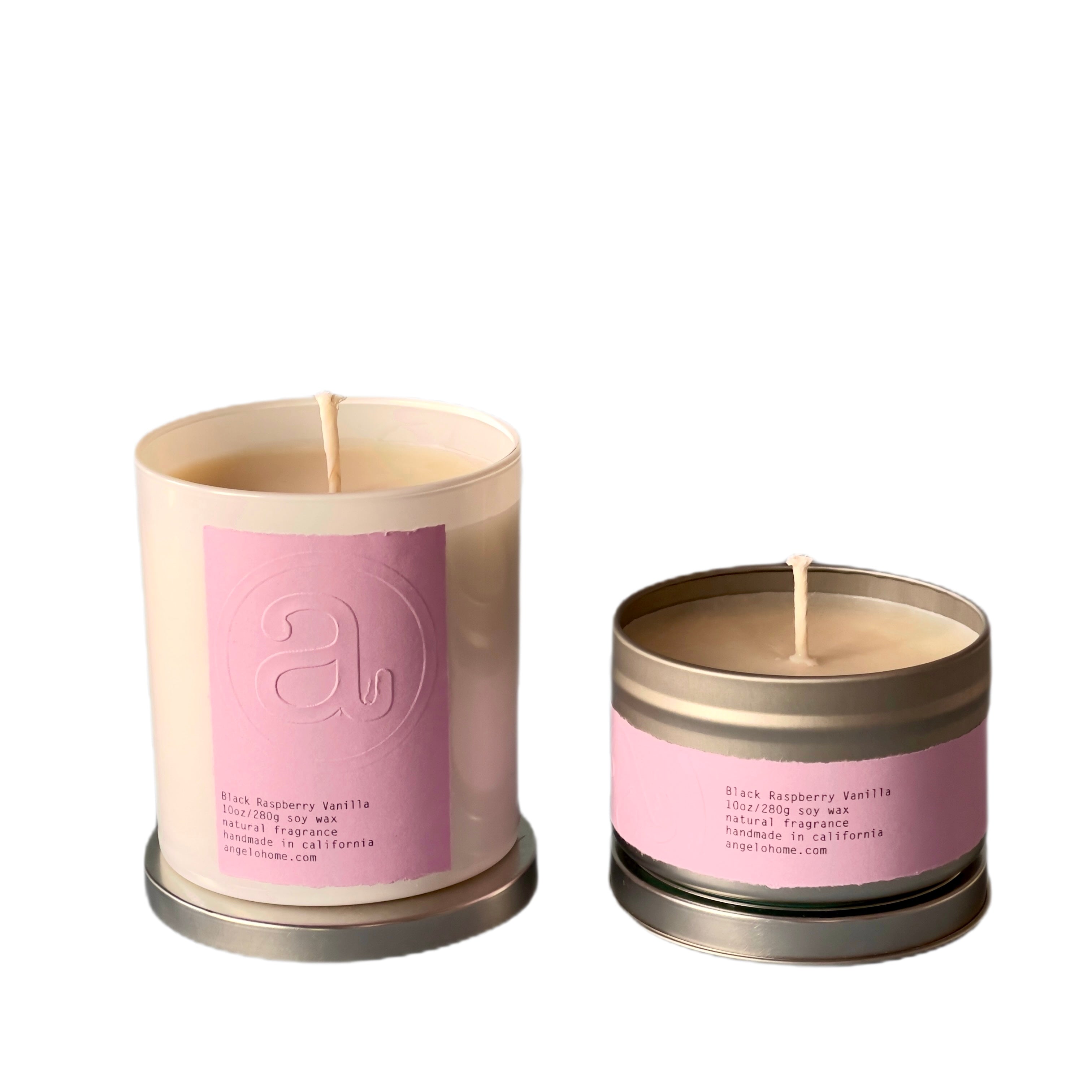 angelo:HOME Black Raspberry Vanilla Scented Candle