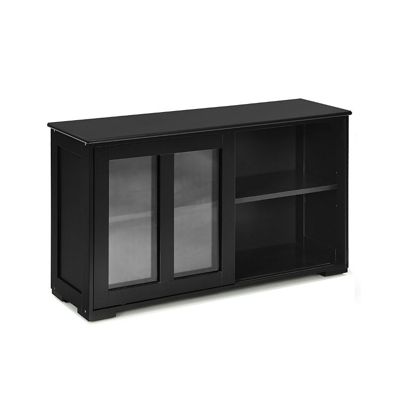 Sideboard Buffet Cupboard Storage Cabinet with Sliding Door