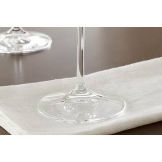 Home Decorators Collection Genoa 15.5 oz. Lead-Free Crystal White Wine Glasses (Set of 4) 253250