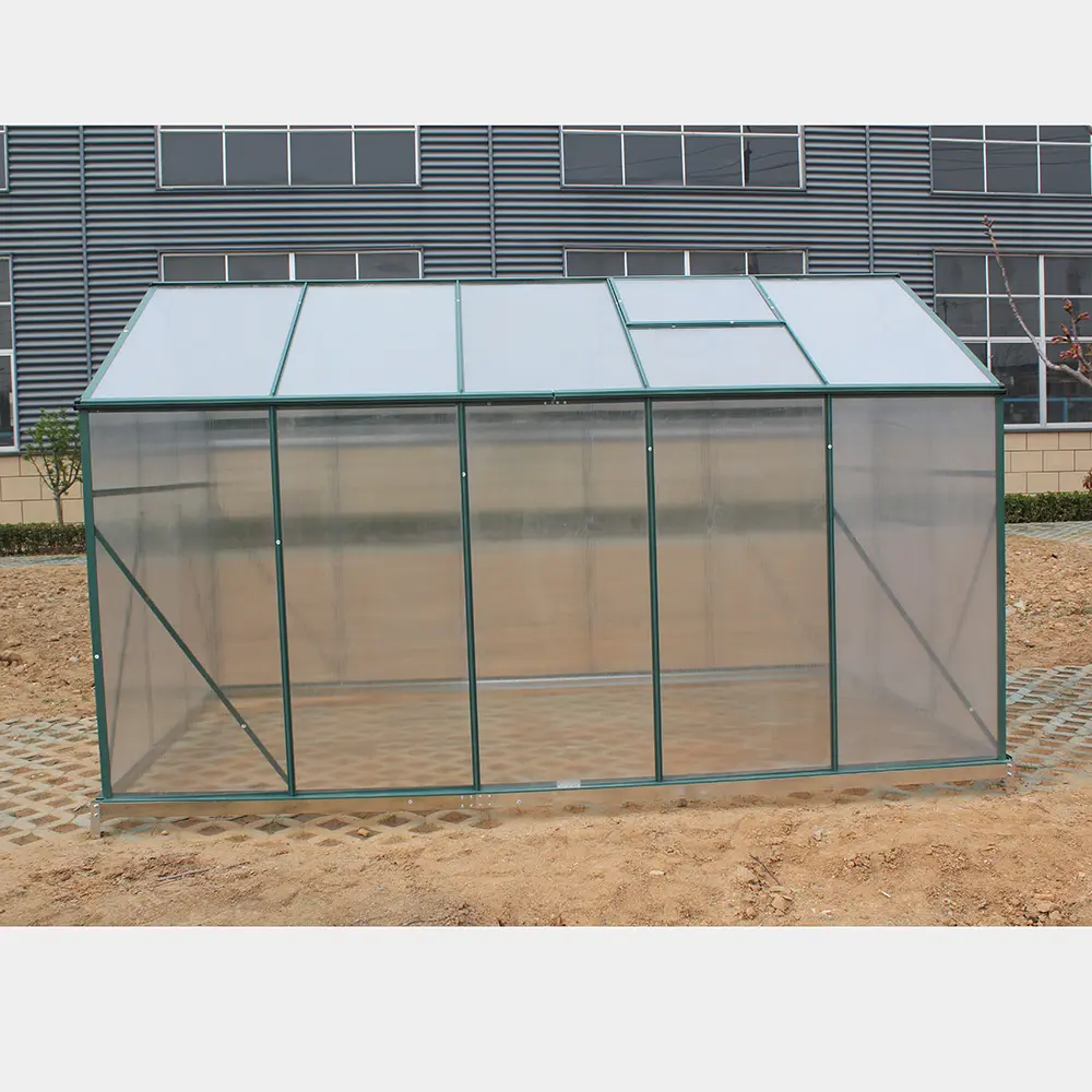 Factory Wholesale Greenhouse Supplies Greenhouse Structure Galvanized Steel Plastic Greenhouse For Outdoors