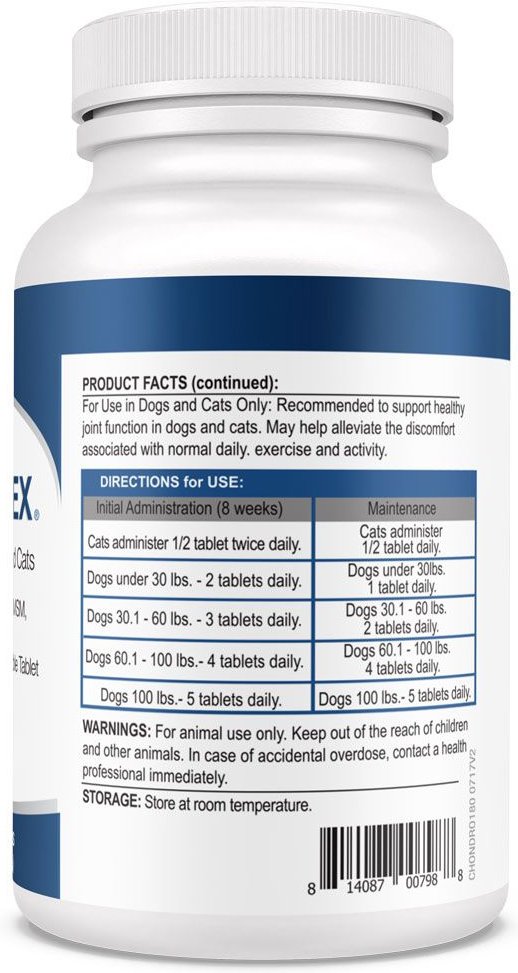 Chondro-FLEX Chewable Tablet Joint Supplement for Dogs and Cats