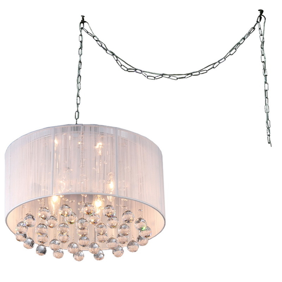 Warehouse of Tiffany RL8057 SWAG Mineya 5 light Wh...