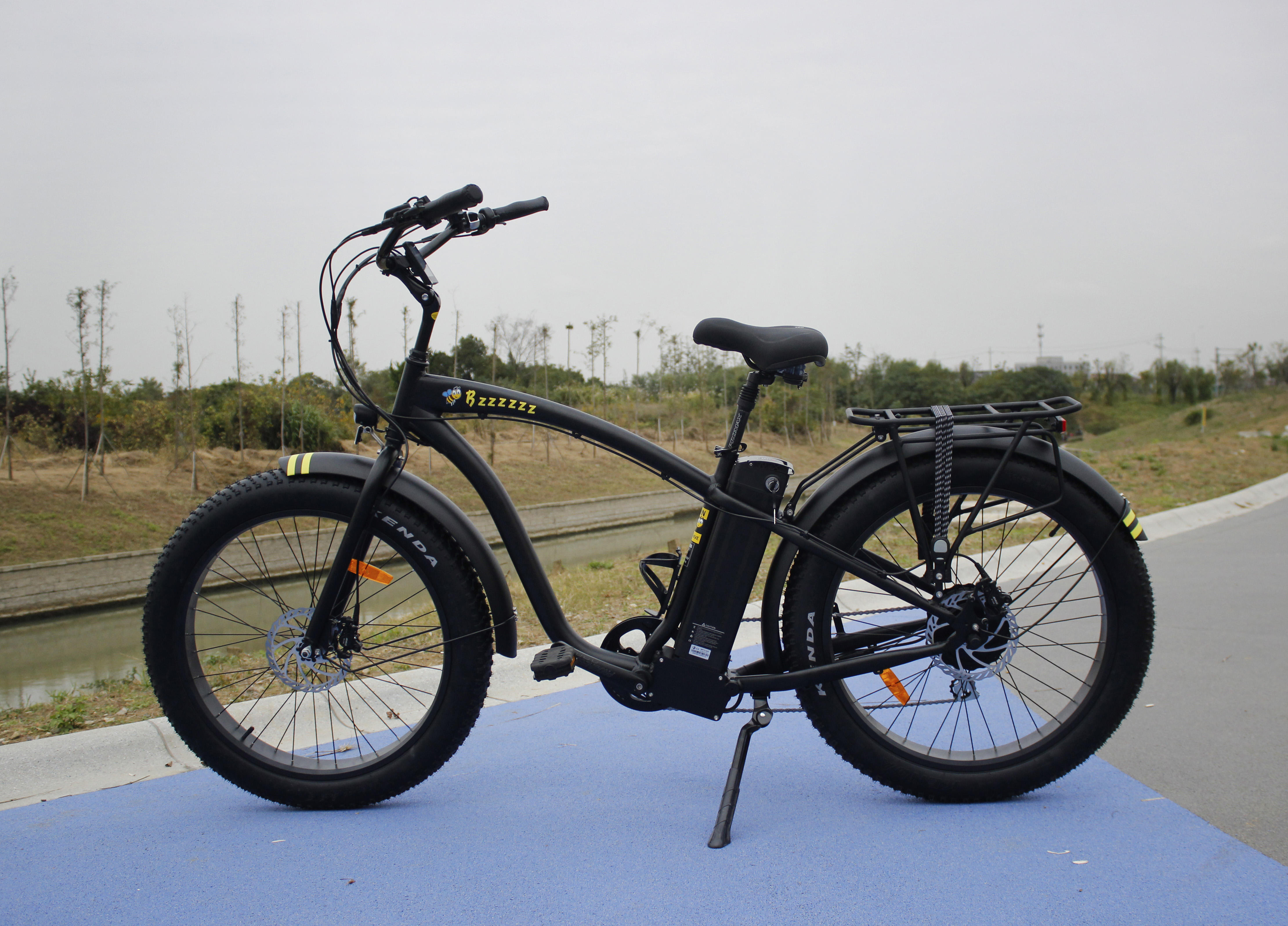 Mid Drive Cargo Ebike 21AH Battery Full Suspension Electric Bike 26 Inch Fat Tire Mountain Bike Electric Cycle