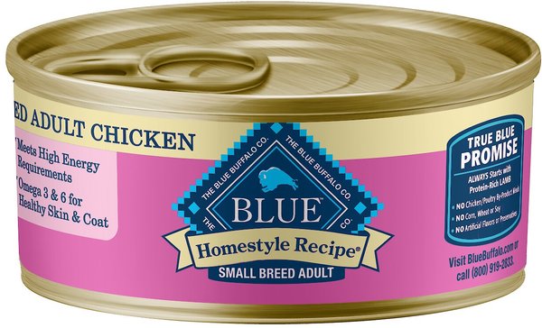 Blue Buffalo Homestyle Recipe Small Breed Chicken Dinner Canned Dog Food