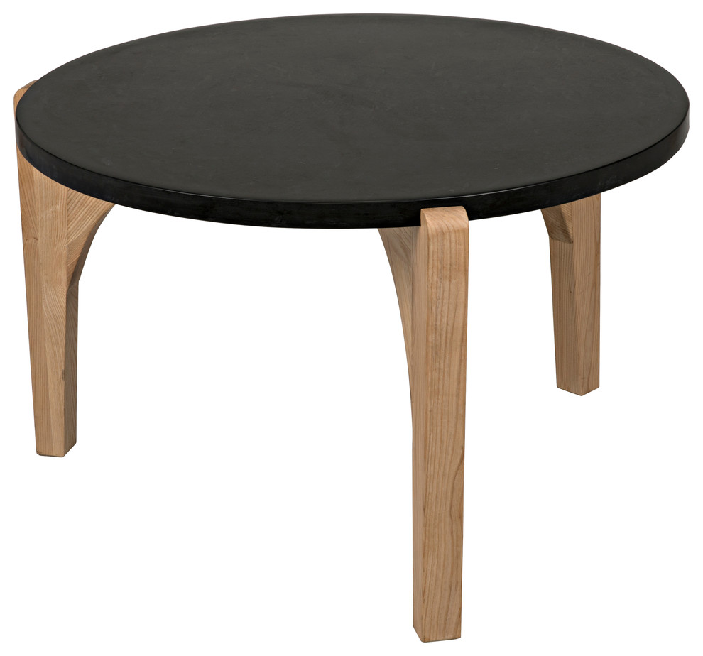 NOIR Furniture   Graff Coffee Table  Solid White   GTAB138SW   Transitional   Coffee Tables   by GreatFurnitureDeal  Houzz