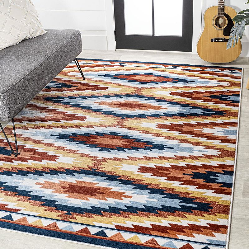 Jonathan Y Colorful Geometric Area Rug