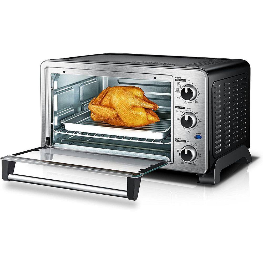 Toshiba 6-Slice Convection Stainless Steel Toaster Oven MC25CEY-SS