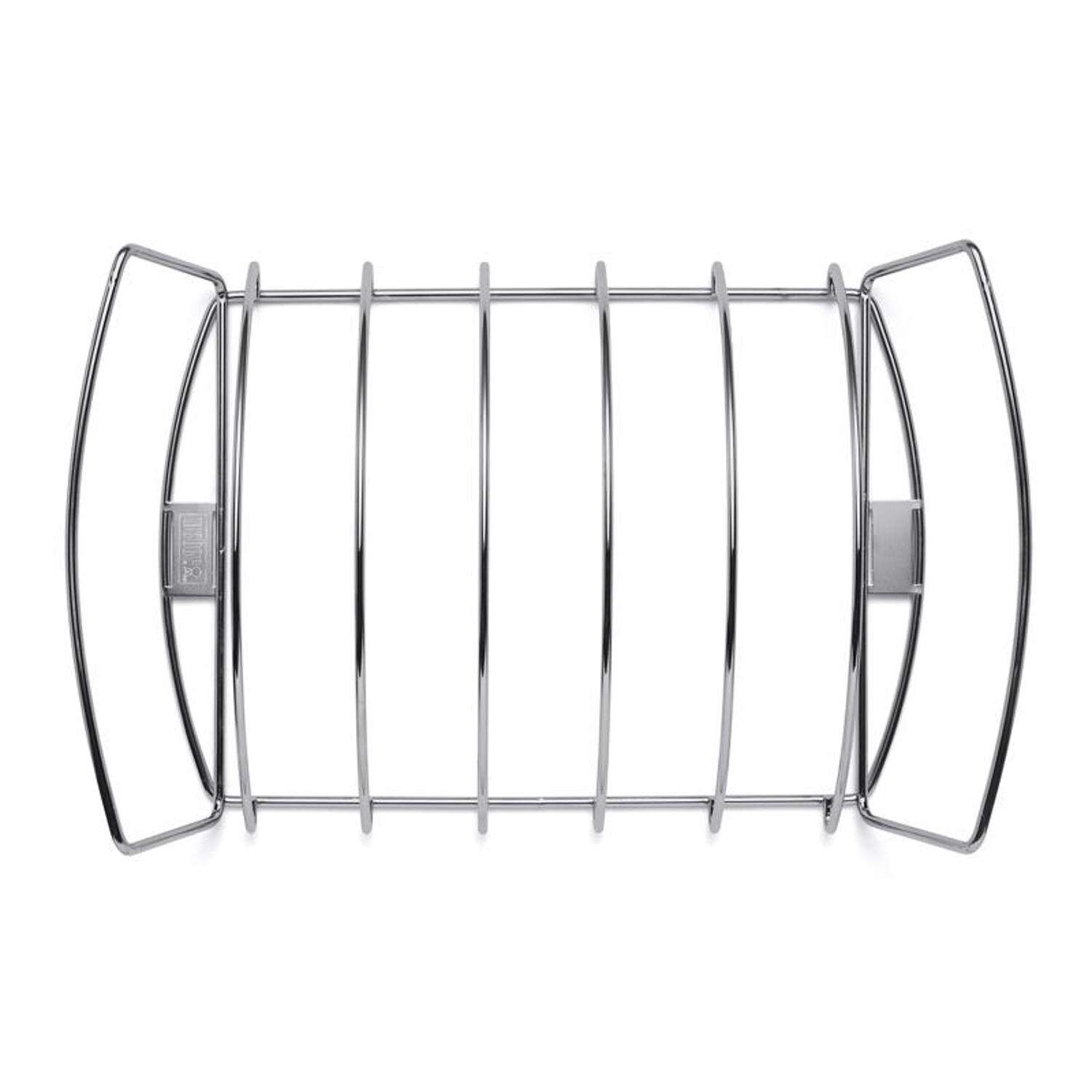 Weber Steel Roasting Rack 17.1 in. L X 10.5 in. W 1 pk